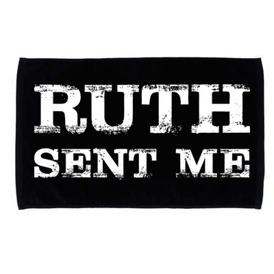 Vintage Ruth Sent Me RBG Ruth Bader Ginsburg Vote Microfiber Hand Towel