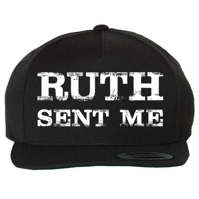 Vintage Ruth Sent Me RBG Ruth Bader Ginsburg Vote Wool Snapback Cap