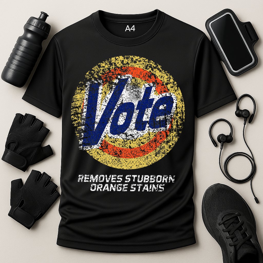 Vote Removes Stubborn Orange Stains 86 45 Vote 8645 Cooling Performance Crew T-Shirt