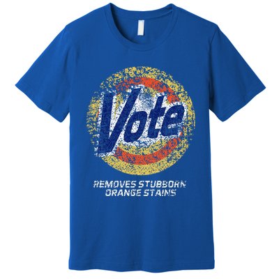 Vote Removes Stubborn Orange Stains 86 45 Vote 8645 Premium T-Shirt