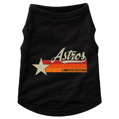 Vintage Retro Style 70s 80s First Name Doggie Tank