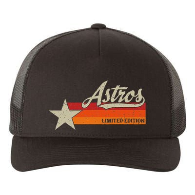 Vintage Retro Style 70s 80s First Name Yupoong Adult 5-Panel Trucker Hat