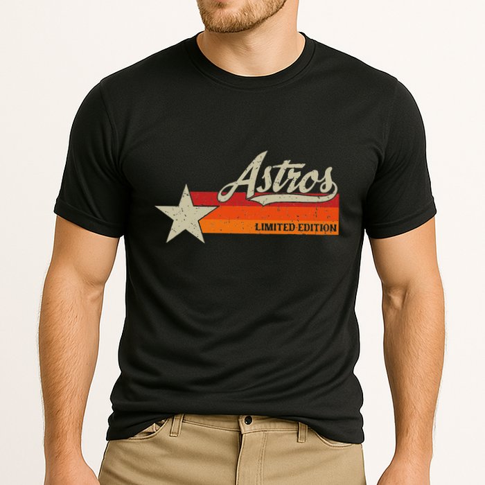 Vintage Retro Style 70s 80s First Name Performance Shirt