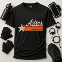 Vintage Retro Style 70s 80s First Name Performance Shirt
