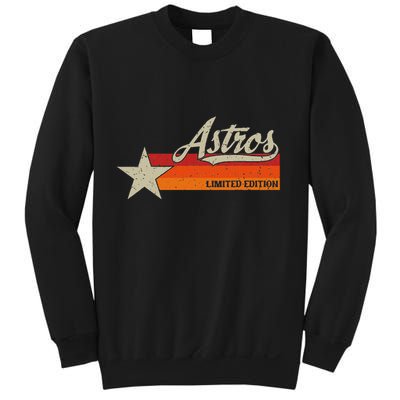 Vintage Retro Style 70s 80s First Name Sweatshirt