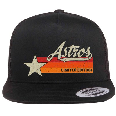 Vintage Retro Style 70s 80s First Name Flatbill Hat