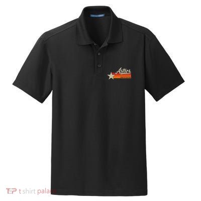 Vintage Retro Style 70s 80s First Name Dry Zone Grid Polo