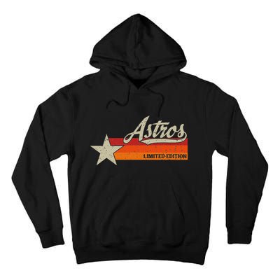 Vintage Retro Style 70s 80s First Name Tall Hoodie