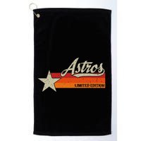 Vintage Retro Style 70s 80s First Name Golf Towel