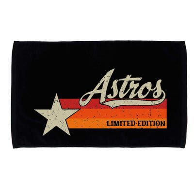 Vintage Retro Style 70s 80s First Name Microfiber Hand Towel