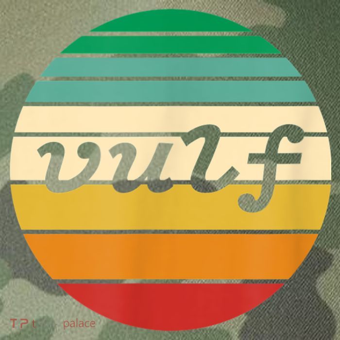 Vulf Retro Sunset Vulfpeck Design Legacy Tie Dye Trucker Hat