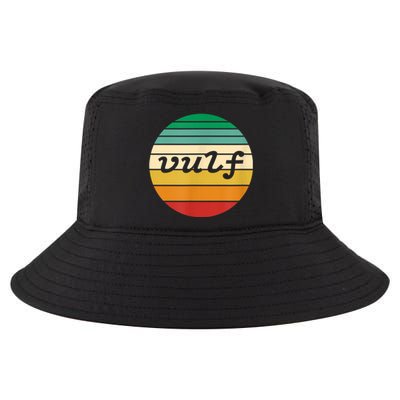 Vulf Retro Sunset Vulfpeck Design Cool Comfort Performance Bucket Hat