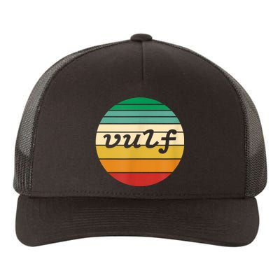 Vulf Retro Sunset Vulfpeck Design Yupoong Adult 5-Panel Trucker Hat