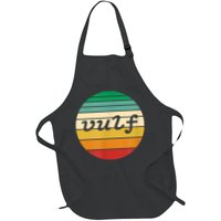 Vulf Retro Sunset Vulfpeck Design Apron