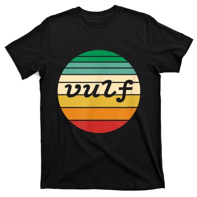 Vulf Retro Sunset Vulfpeck Design T-Shirt