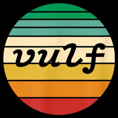 Vulf Retro Sunset Vulfpeck Design T-Shirt