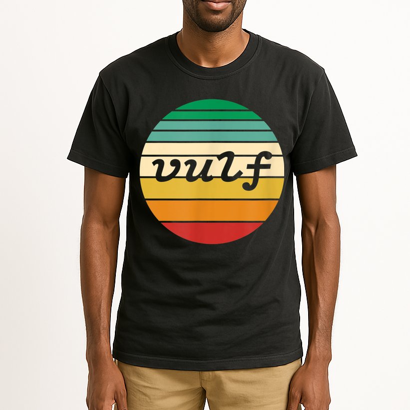 Vulf Retro Sunset Vulfpeck Design Tall T-Shirt