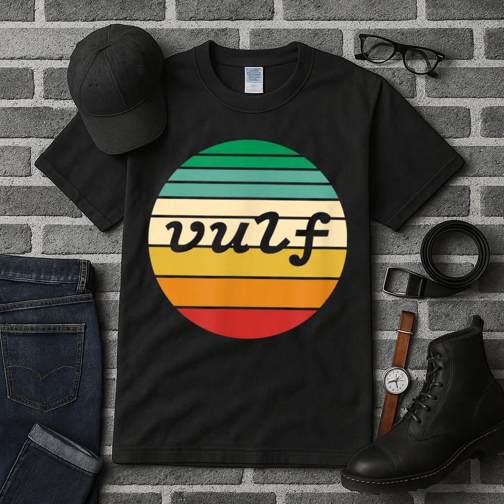 Vulf Retro Sunset Vulfpeck Design Tall T-Shirt