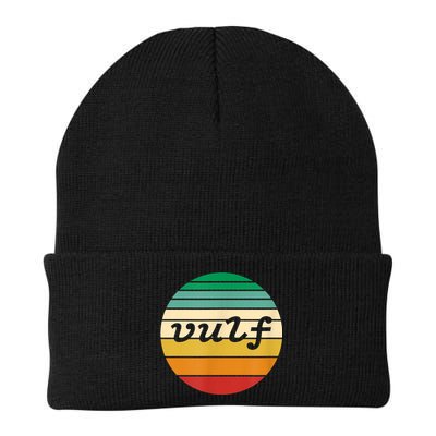 Vulf Retro Sunset Vulfpeck Design Beanie