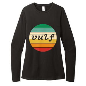 Vulf Retro Sunset Vulfpeck Design Womens CVC Long Sleeve Shirt