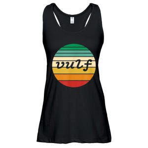 Vulf Retro Sunset Vulfpeck Design Ladies Essential Flowy Tank