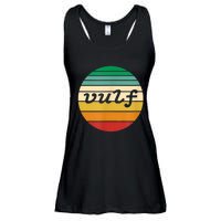 Vulf Retro Sunset Vulfpeck Design Ladies Essential Flowy Tank