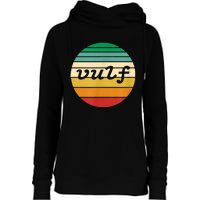 Vulf Retro Sunset Vulfpeck Design Womens Funnel Neck Pullover Hood