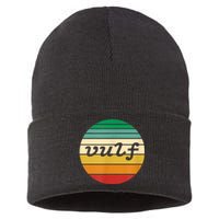 Vulf Retro Sunset Vulfpeck Design Sustainable Knit Beanie