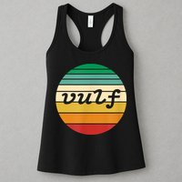 Vulf Retro Sunset Vulfpeck Design Womens Tank Top