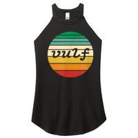 Vulf Retro Sunset Vulfpeck Design Women's Perfect Tri Rocker Tank