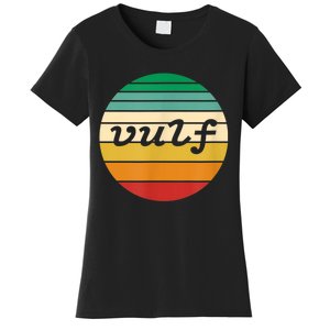 Vulf Retro Sunset Vulfpeck Design Women's T-Shirt