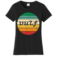 Vulf Retro Sunset Vulfpeck Design Women's T-Shirt