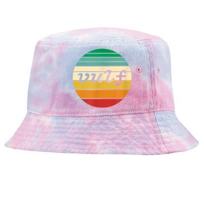 Vulf Retro Sunset Vulfpeck Design Tie-Dyed Bucket Hat