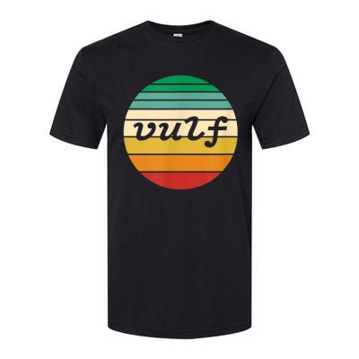 Vulf Retro Sunset Vulfpeck Design Softstyle CVC T-Shirt