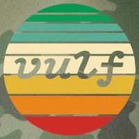 Vulf Retro Sunset Vulfpeck Design Legacy Tie Dye Trucker Hat