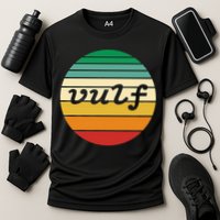 Vulf Retro Sunset Vulfpeck Design Performance Shirt