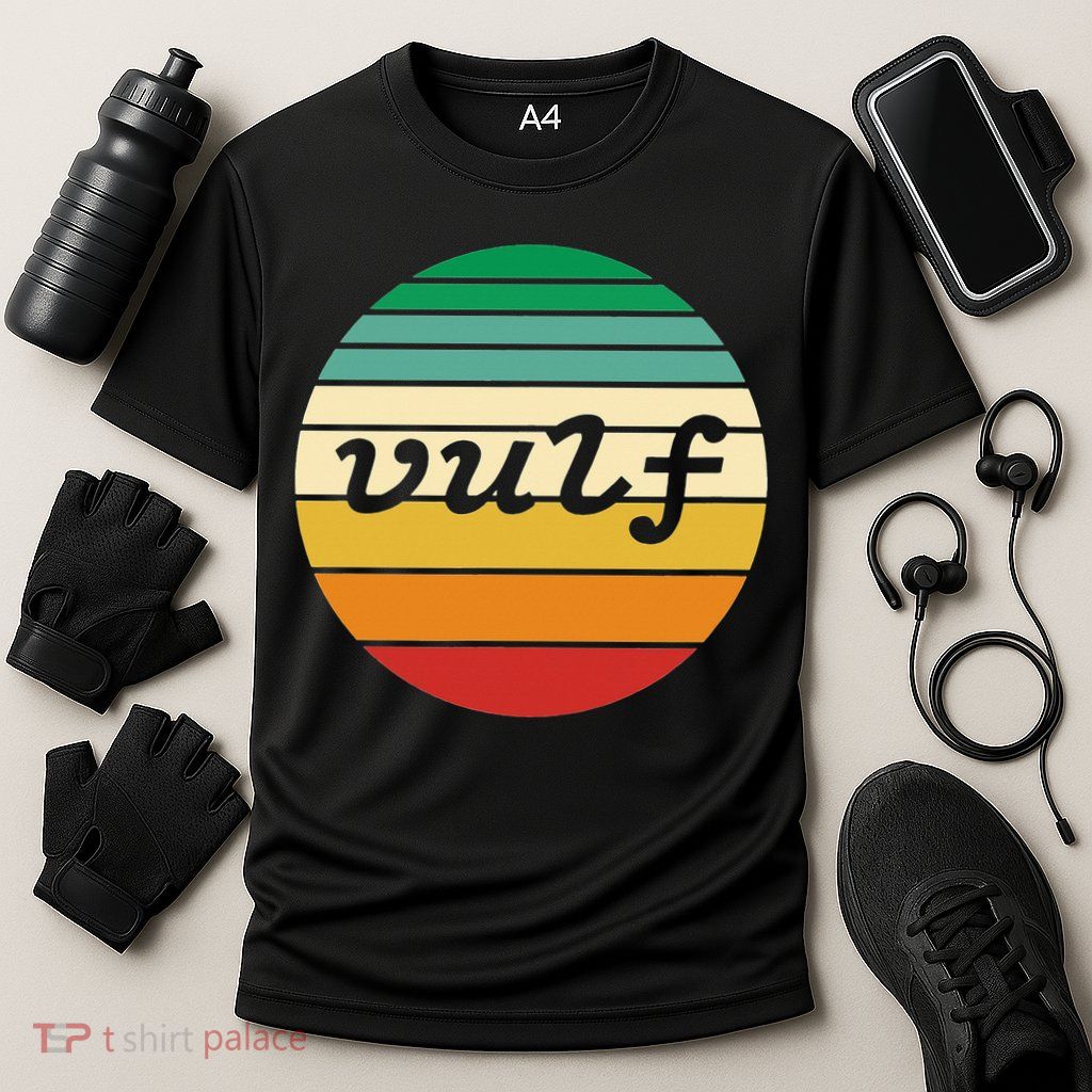 Vulf Retro Sunset Vulfpeck Design Performance Shirt
