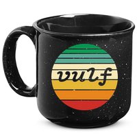 Vulf Retro Sunset Vulfpeck Design 15oz Campfire Ceramic Mug