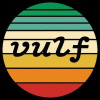 Vulf Retro Sunset Vulfpeck Design 16 in Basic Backpack