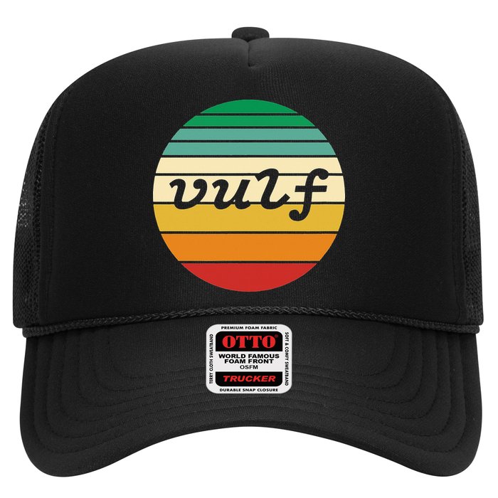 Vulf Retro Sunset Vulfpeck Design Trucker Hat