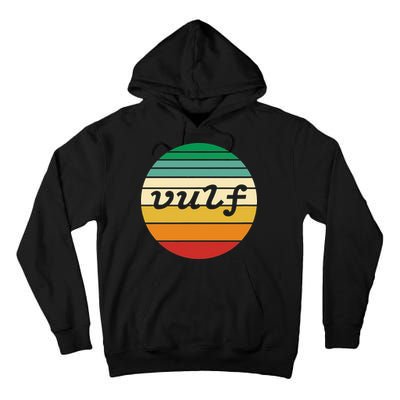Vulf Retro Sunset Vulfpeck Design Tall Hoodie