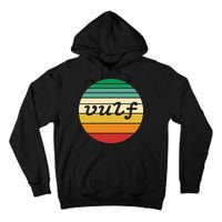 Vulf Retro Sunset Vulfpeck Design Tall Hoodie