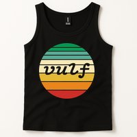 Vulf Retro Sunset Vulfpeck Design Tank Top