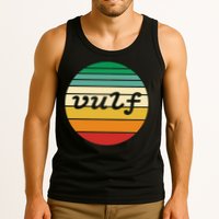 Vulf Retro Sunset Vulfpeck Design Tank Top