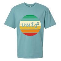 Vulf Retro Sunset Vulfpeck Design Sueded Cloud Jersey T-Shirt