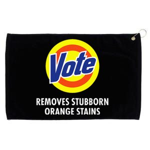 Vote Removes Stubborn Orange Stains Grommeted Golf Towel