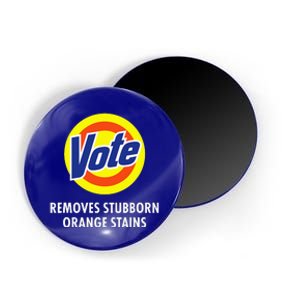 Vote Removes Stubborn Orange Stains Magnet