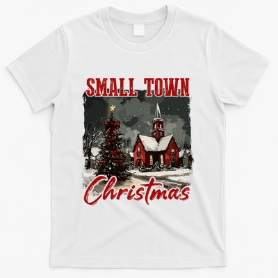 Vintage Retro Small Town Christmas T-Shirt