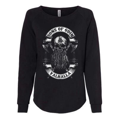 Vikings Rise Sons Of Odin Vikings Nordish Odin Thor Womens California Wash Sweatshirt