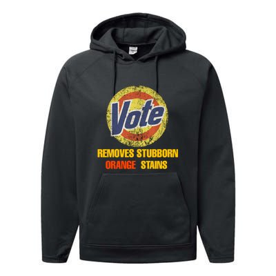 Vote Removes Stubborn Orange Stains Performance Fleece Hoodie